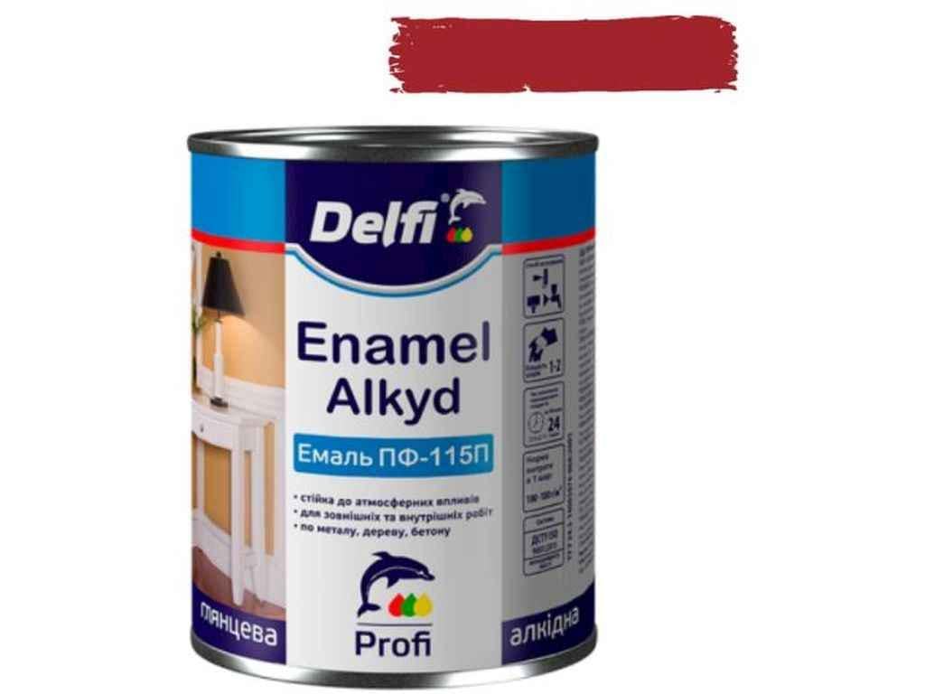 Эмаль алкидная ПФ-115 Delfi 2,8 кг Красный (483575)