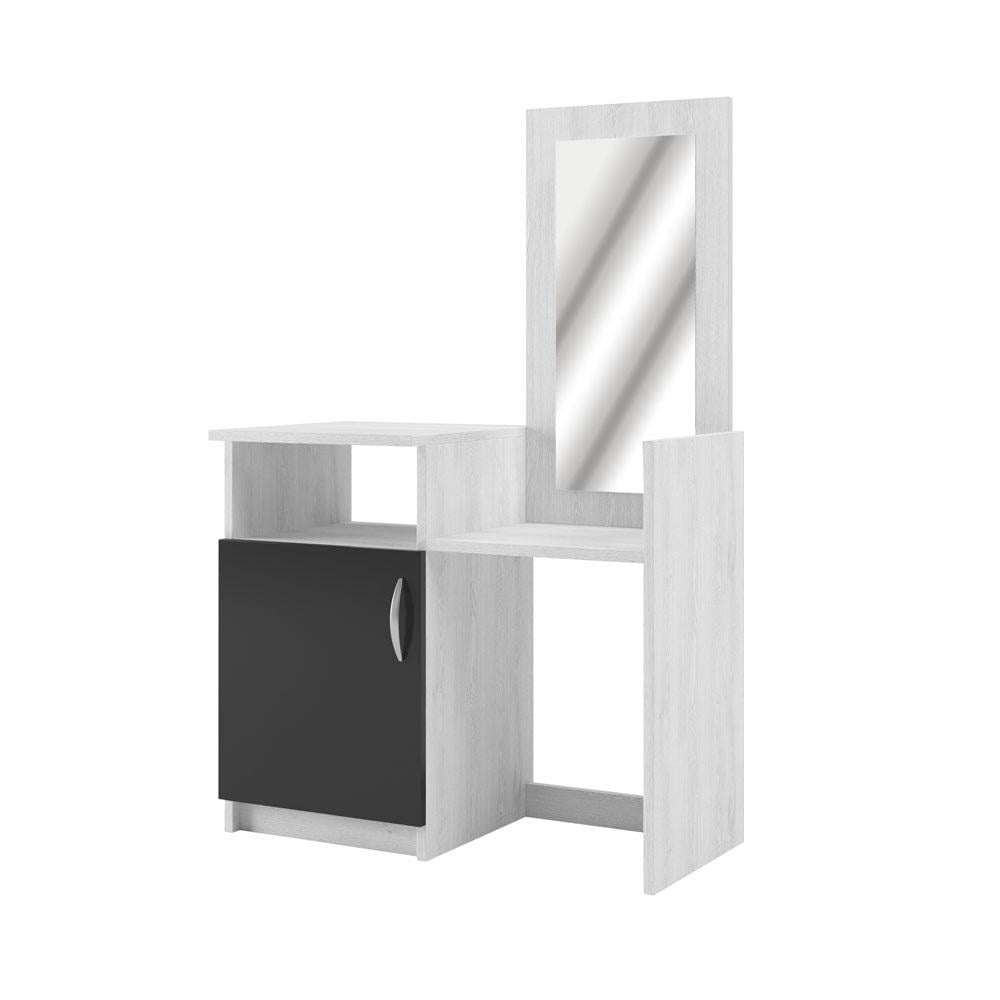 Спальный гарнитур Світ меблів Соня каркас с ламелями из ДСП/Зеркала Артвуд светлый/Антрацит (51639) - фото 6 Спальный гарнитур Світ меблів Соня каркас с ламелями из ДСП/Зеркала Артвуд светлый/Антрацит (51639) - фото 6