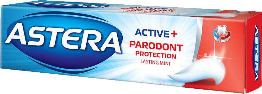 Зубная паста Astera Active + Parodont Protection 110 г (10757336) - фото 1