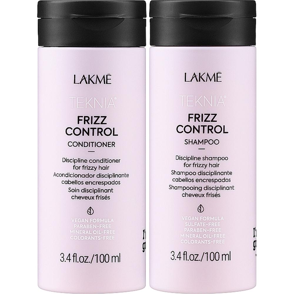 Набор дорожный по уходу за волосами Lakme Travel Pack Frizz Control 2 пр. (44417))
