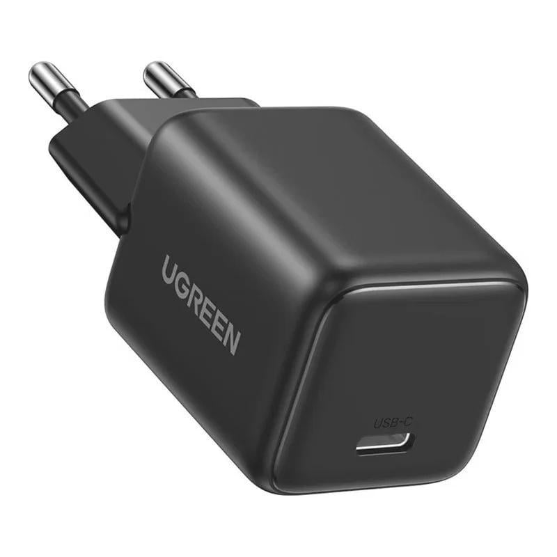 Зарядное устройство сетевое UGREEN X512 USB-C GaN 20 Вт Серый (55528)