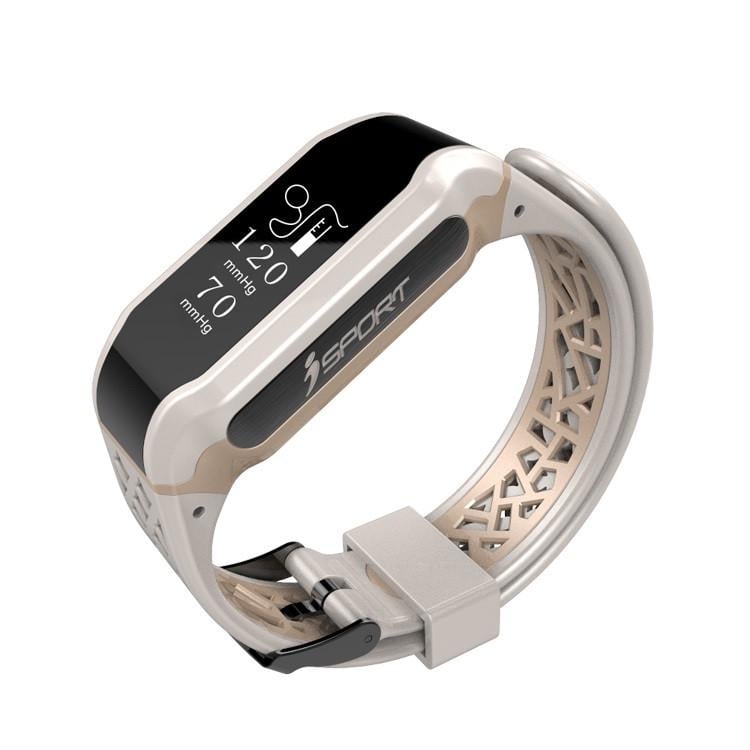 Смарт-браслет ISPORT W393A 0,96" IP67 Белый (SUN3374)