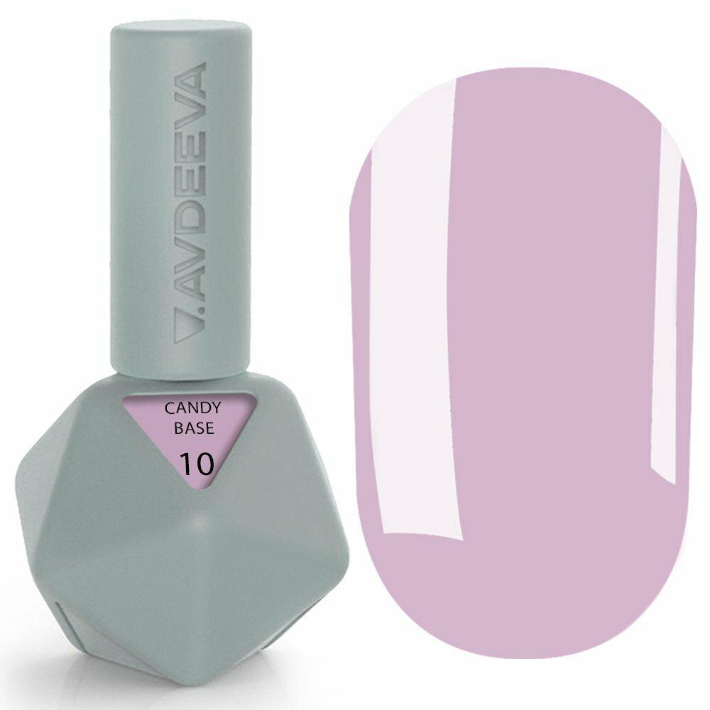 База для гель-лаку каучукова камуфлююча Victoria Avdeeva Candy Rubber base №10 12 мл