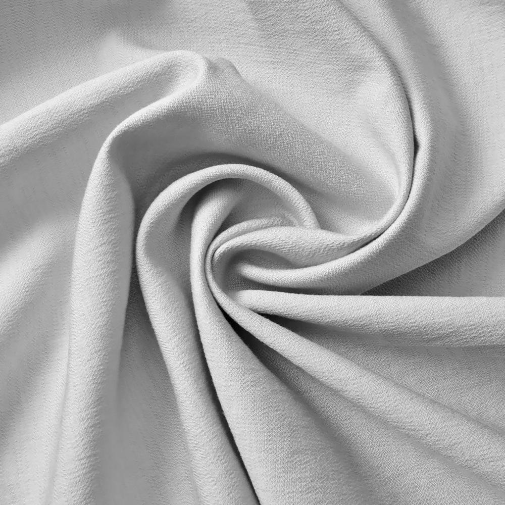 Ткань лен однотонная Ария V-10 Светло-серый (13054)