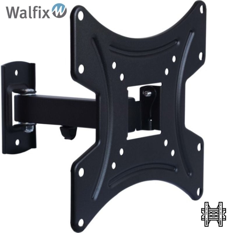 Кріплення для телевізора Walfix R-333B настінний 15-42" (tf1274) - фото 5 Кріплення для телевізора Walfix R-333B настінний 15-42" (tf1274) - фото 5