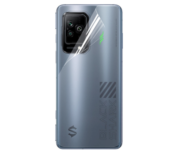 Противоударная гидрогелевая пленка Hydrogel Film для Xiaomi Black Shark 5 на заднюю панель, Transparent