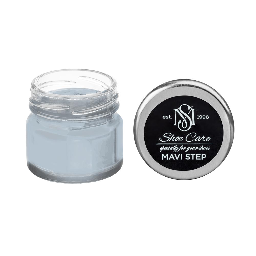 Крем для обуви из кожзама MAVI STEP Custom 25 мл Серый светлый глянец (2010-R90B) - фото 1 Крем для обуви из кожзама MAVI STEP Custom 25 мл Серый светлый глянец (2010-R90B) - фото 1