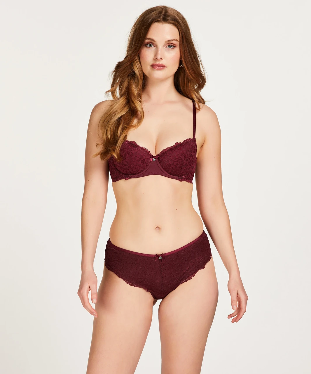 Трусы женские Hunkemoller Marine XL Бордовый