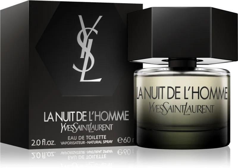 Туалетная вода для мужчин Yves Saint Laurent L`Homme La Nuit 60 мл (374825)
