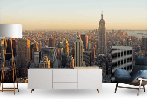 Фотообои флизелиновые для спальни/зала/кухни моющиеся Нью-Йорк - фото 2