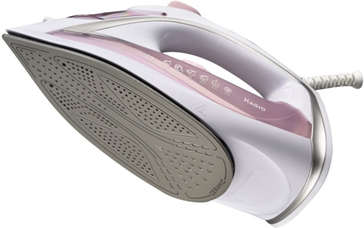 Утюг с керамической подошвой Magio MG-532 высококлассный сетевой Белый (GR-05199) - фото 3 Утюг с керамической подошвой Magio MG-532 высококлассный сетевой Белый (GR-05199) - фото 3