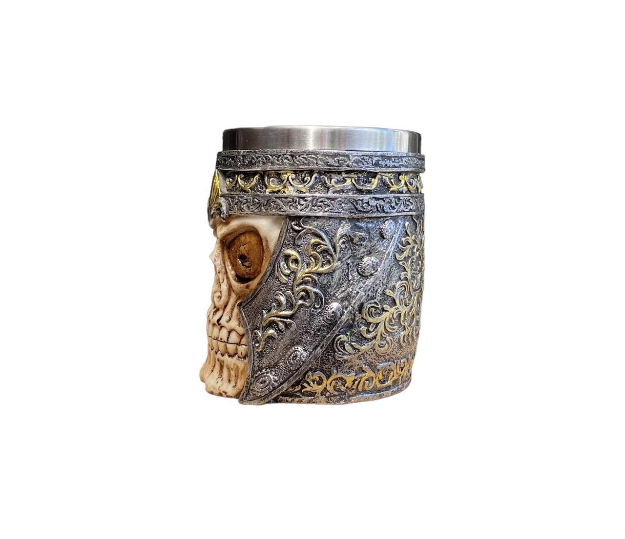 Чашка 3D Череп у Шоломі 400 мл (2214495558) - фото 2 Чашка 3D Череп у Шоломі 400 мл (2214495558) - фото 2