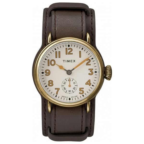 Наручний годинник чоловічий Timex Welton кварцевий Gold (Tx2r87900) Наручний годинник чоловічий Timex Welton кварцевий Gold (Tx2r87900)