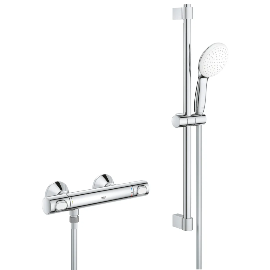 Термостат для душа с душевым гарнитуром Grohe Grohtherm 500 Chrome (34796001)