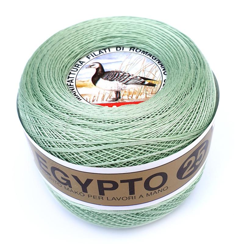 Пряжа Mafil Egypto 25 112 Светлая полынь (7060)