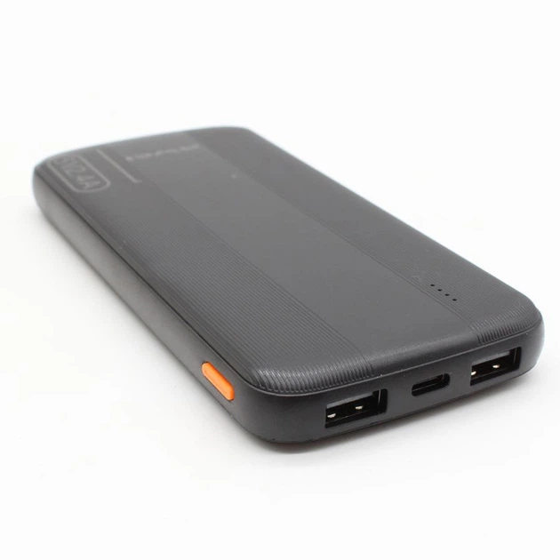Повербанк Awei P20K 10000 mAh для телефону з 2 USB/Type-C/Micro-USB та LED-індикатором заряду (37222134)