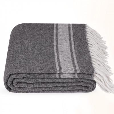 Плед Wool Mix 140х180 см Серый