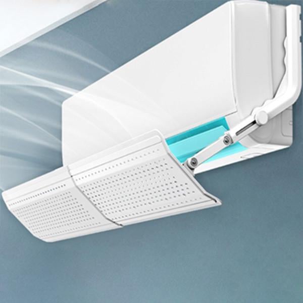 Захисний екран дефлектор розсувний для внутрішнього блоку кондиціонера L 570-1050 мм H 190 мм (00000044023)