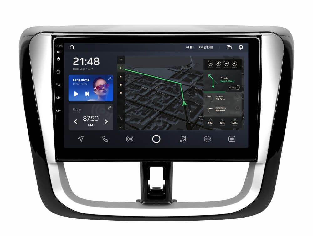 Штатная магнитола CYCLONE C10-003 4-64Gb 2k 4G DSP Toyota Vios Yaris L 2016-2019