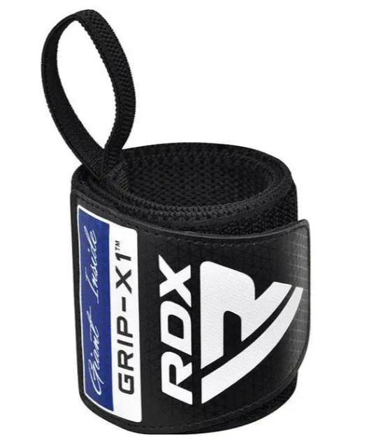 Бинты для запястий RDX GYM WRIST WRAP R11 Black/Blue (WAH-WR11BU)