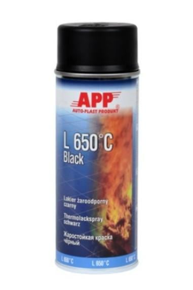 Автокраска аэрозольная L650 C Spray 400 мл Черный (210431)