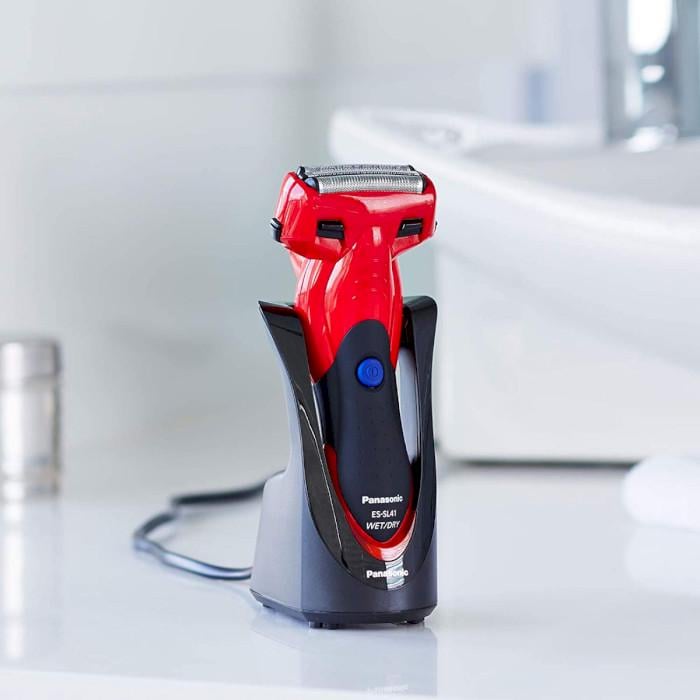 Электробритва Panasonic ES-SL41-R520 3-Blade Trimmer Li-ion wet+dry Black/Red (ebde350e) - фото 6