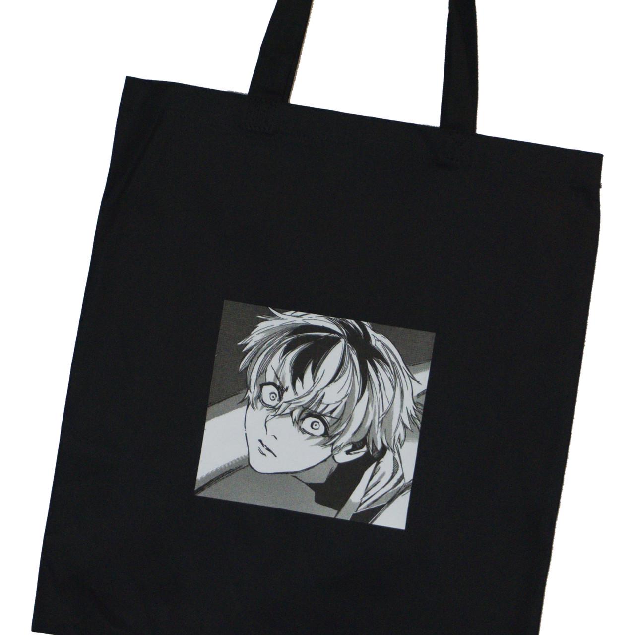 Еко-сумка з принтом Токійський гуль (211)