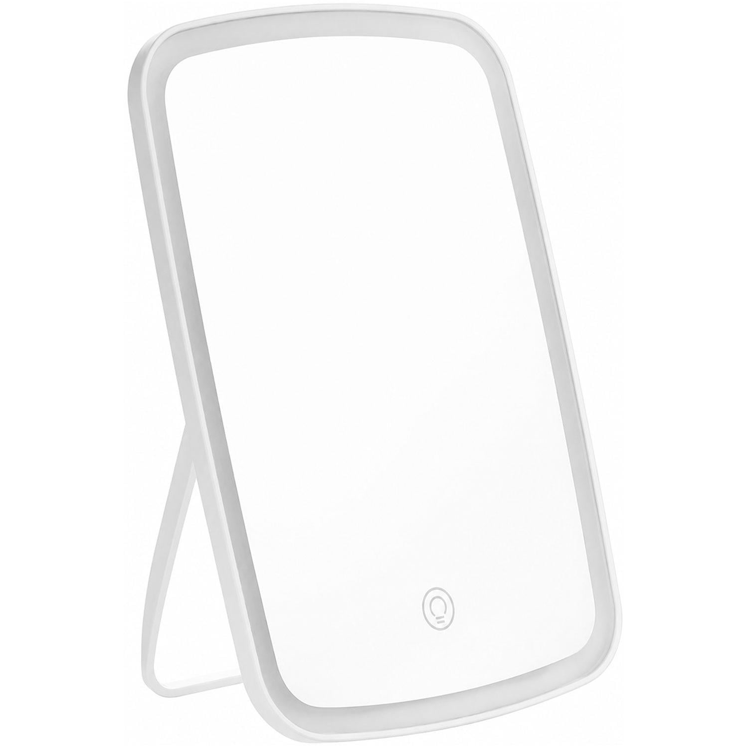 Зеркало для макияжа с LED подсветкой Jordan-Judy Tri-color Makeup Mirror 9.5" (NV505)