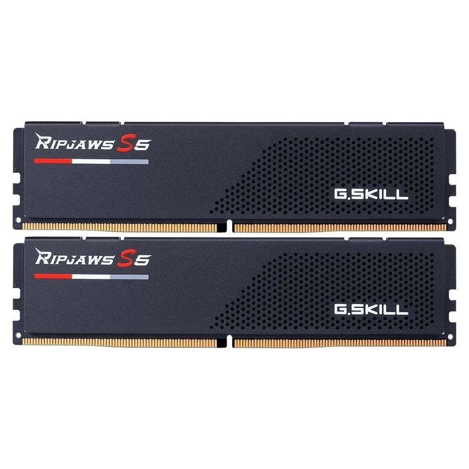 Оперативна пам'ять G.Skill Ripjaws S5 DDR5 64 Гб Kit 5600 МГц Black (F5-5600J3636D32GX2-RS5K)