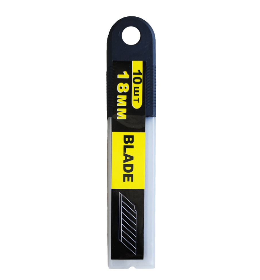 Леза для ножів 18 мм 10 шт. (50183) - фото 2 Леза для ножів 18 мм 10 шт. (50183) - фото 2