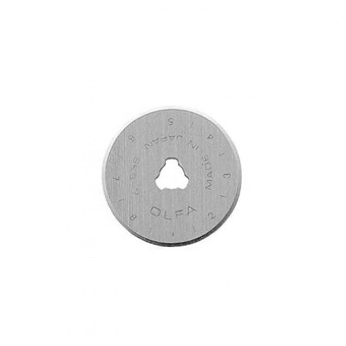 Лезвие Olfa RB28-2 дисковое 28 мм 0,3 мм с двойным углом заточки для ножей RTY-1/G RTY-1/DX OP-1 C610101 2 шт. (11685)