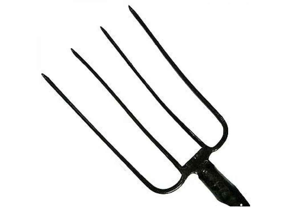 Вила сено/соломая Арма стальные 4 зуба L 330 мм Серый (911394)