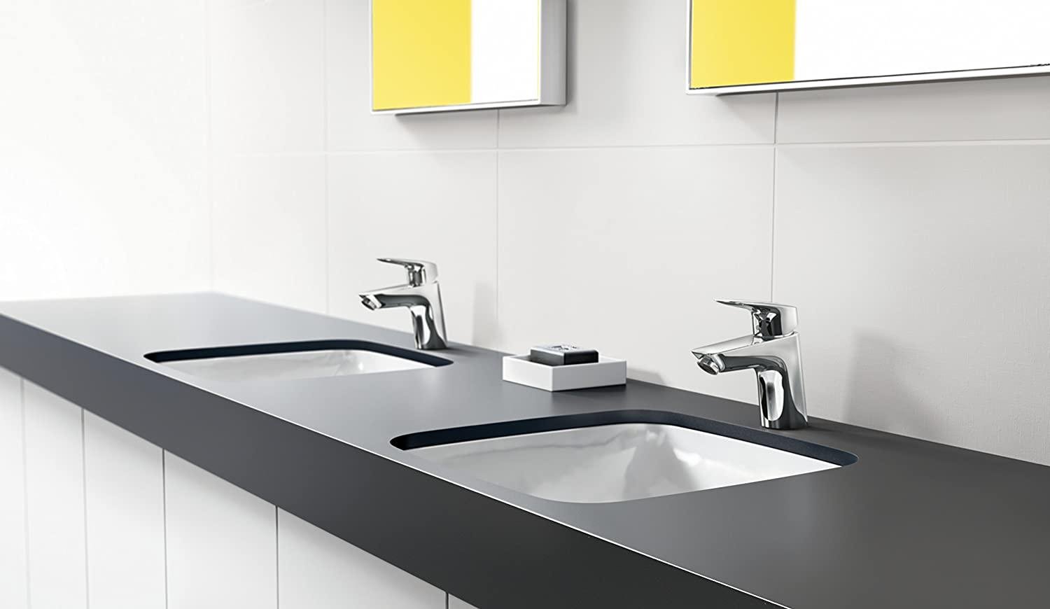 Змішувач для умивальника Hansgrohe Logis 71070000 одноважільний Хром (111810) - фото 5