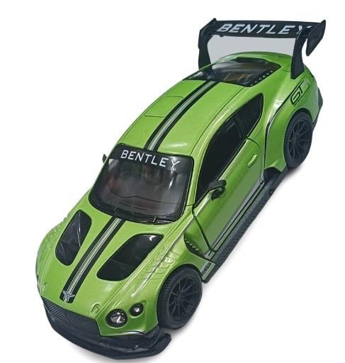 Машинка KINSMART Bentley Continental GT3 Салатовый (KT5417W)