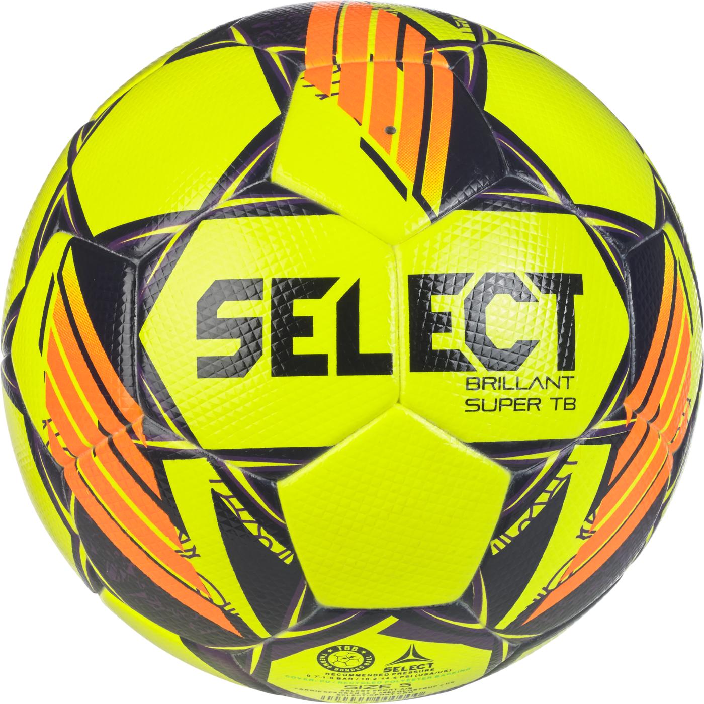 Мяч футбольный Select Brillant Super FIFA TB v24 р. 5 Желто-фиолетовый (00000028670) Мяч футбольный Select Brillant Super FIFA TB v24 р. 5 Желто-фиолетовый (00000028670)