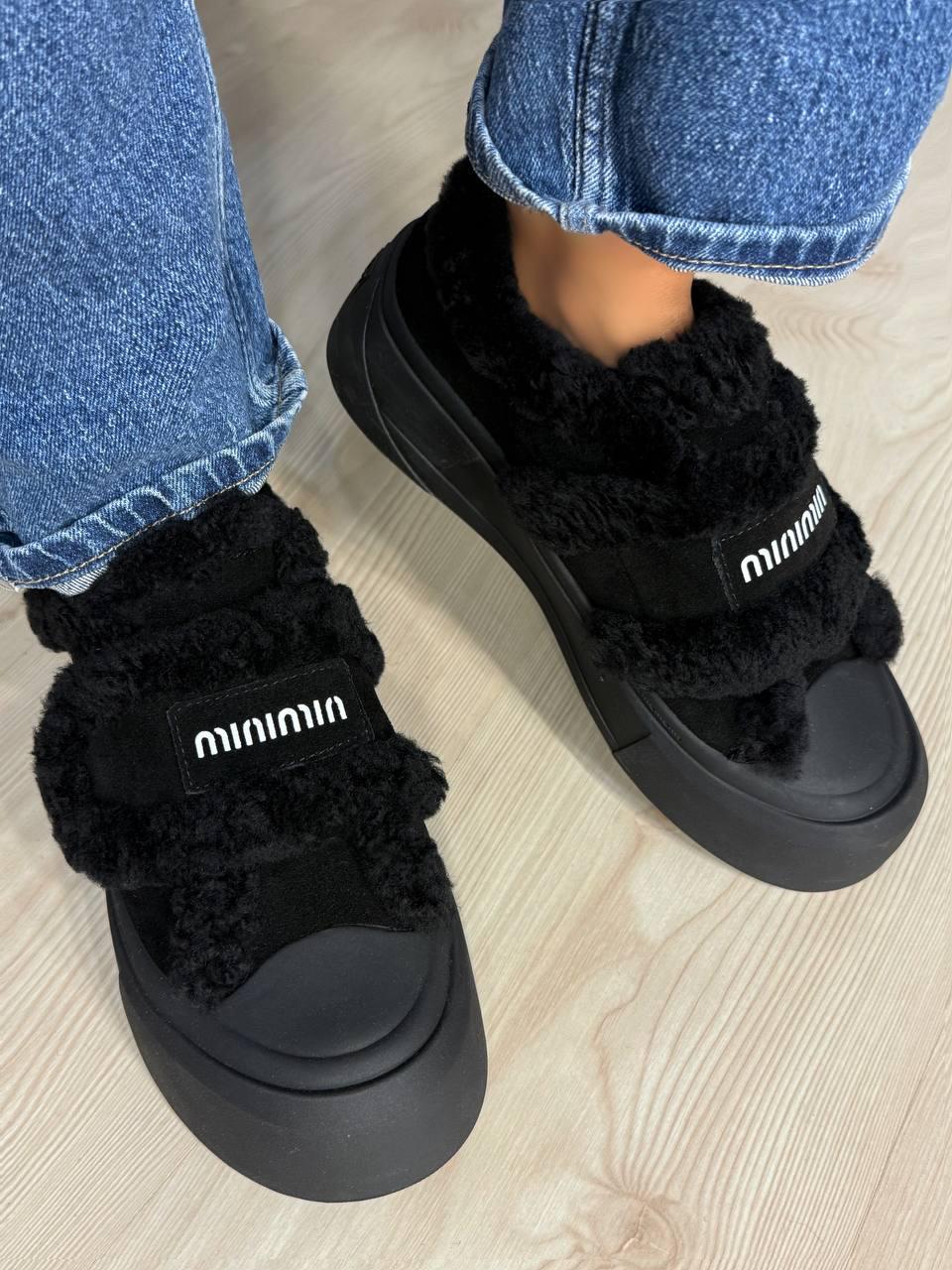 Кеди жіночі Hengji 15-1 з хутром та опушкою на липучці р. 36 Чорний (5309) - фото 8 Кеди жіночі Hengji 15-1 з хутром та опушкою на липучці р. 36 Чорний (5309) - фото 8