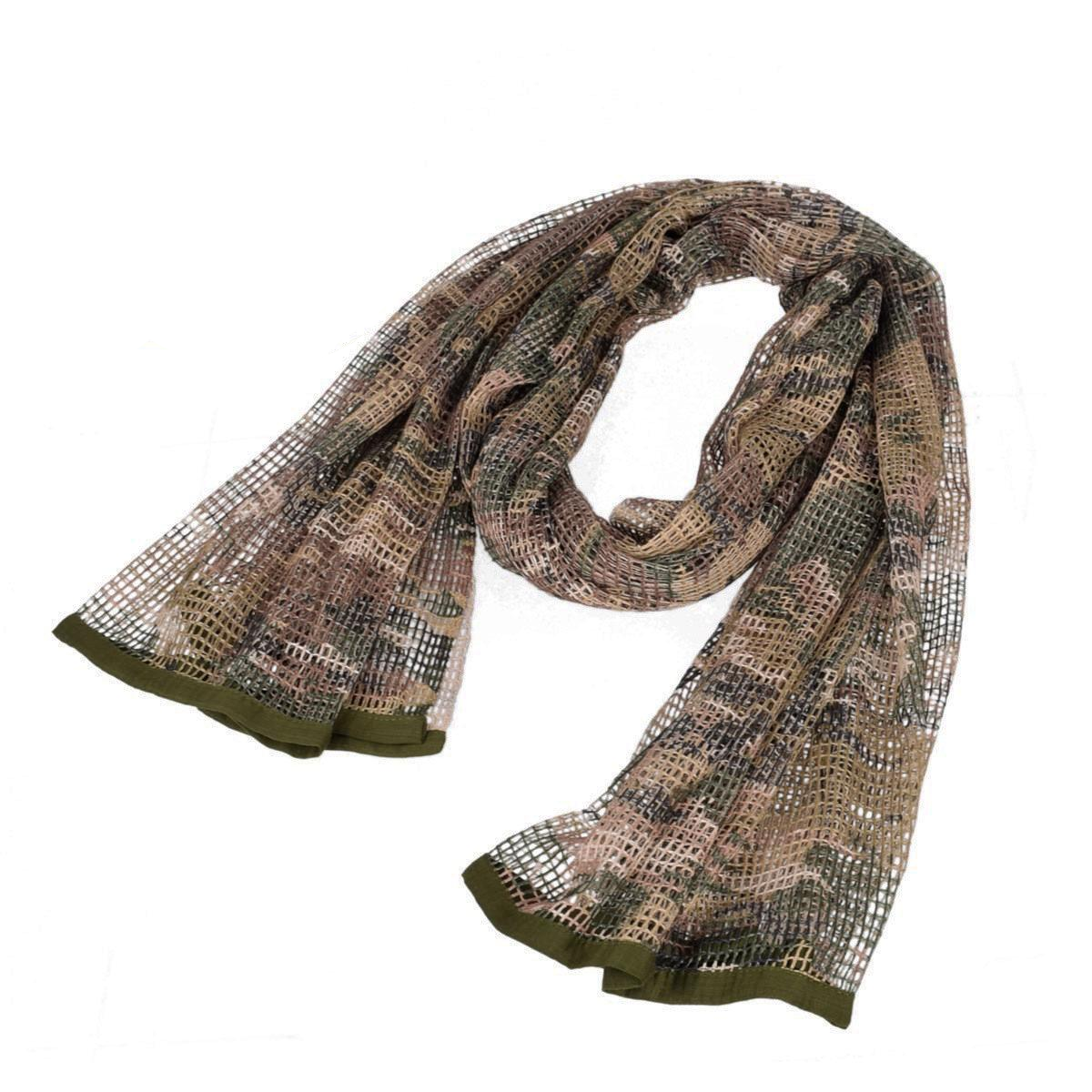 Шарф-сетка маскировочная 180х85 см Мультикам (masking-scarf-cp) Шарф-сетка маскировочная 180х85 см Мультикам (masking-scarf-cp)