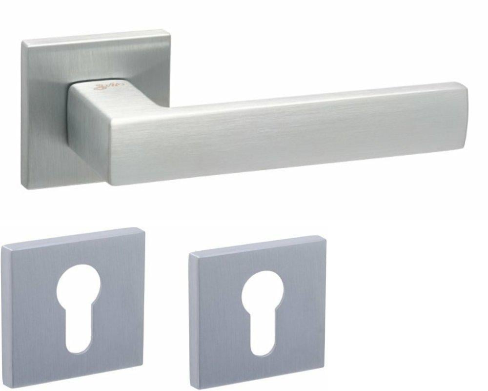 Ручки Safita Strong HS LT SC накладка под цилиндр Хром матовый (15329pz) Ручки Safita Strong HS LT SC накладка под цилиндр Хром матовый (15329pz)