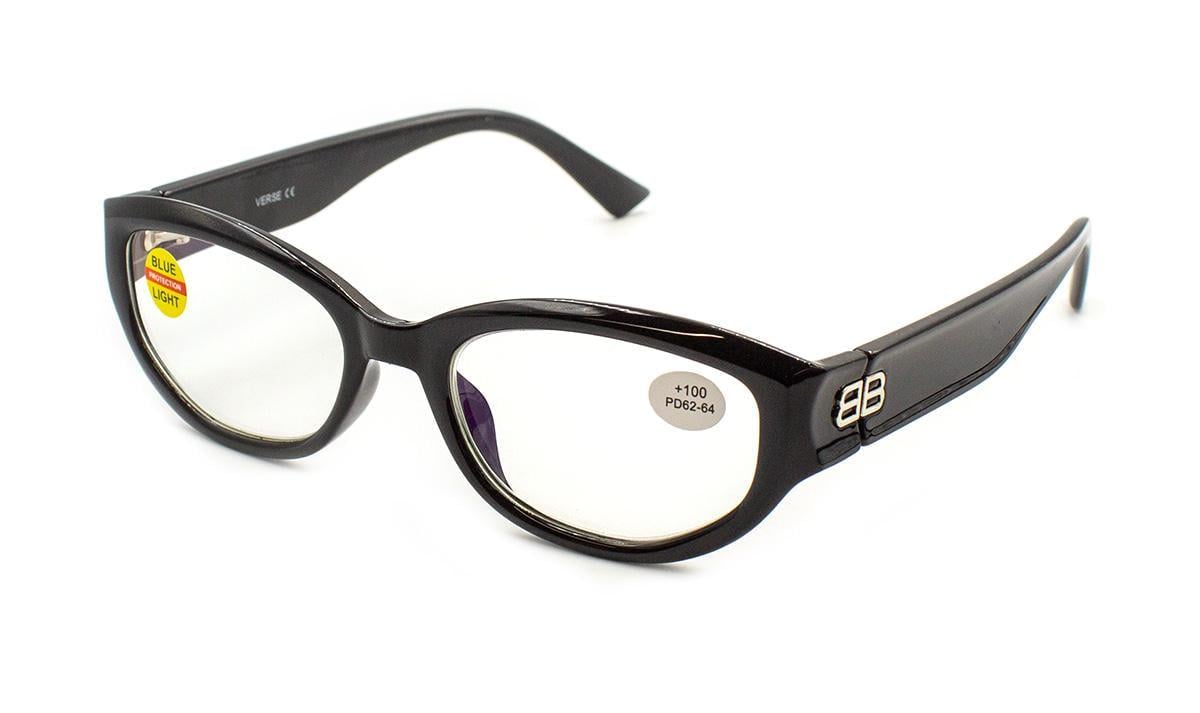 Окуляри для зору в пластиковій оправі Verse 25005-C1 Blue blocker +2,75 (277501324)