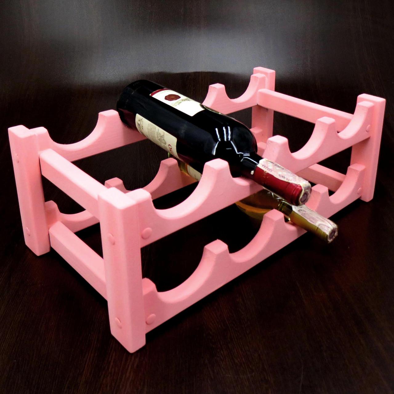 Полка для вина настольная Семинол Барби (Впс-000750)