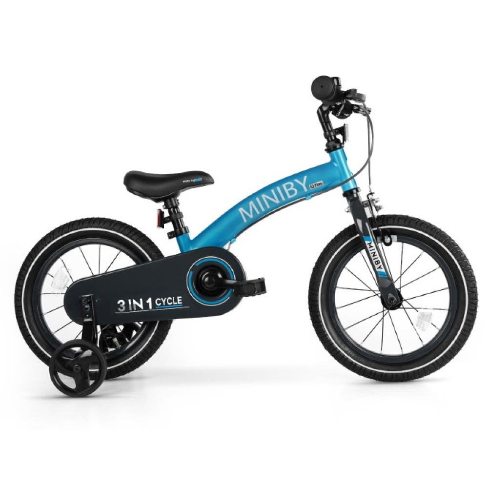 Велосипед QPlay Miniby 3в1 от 2,5 до 8 лет Синий