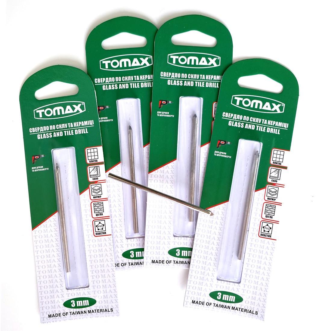 Свердло по плитці TOMAX та склу 3 мм (1415214886) - фото 4