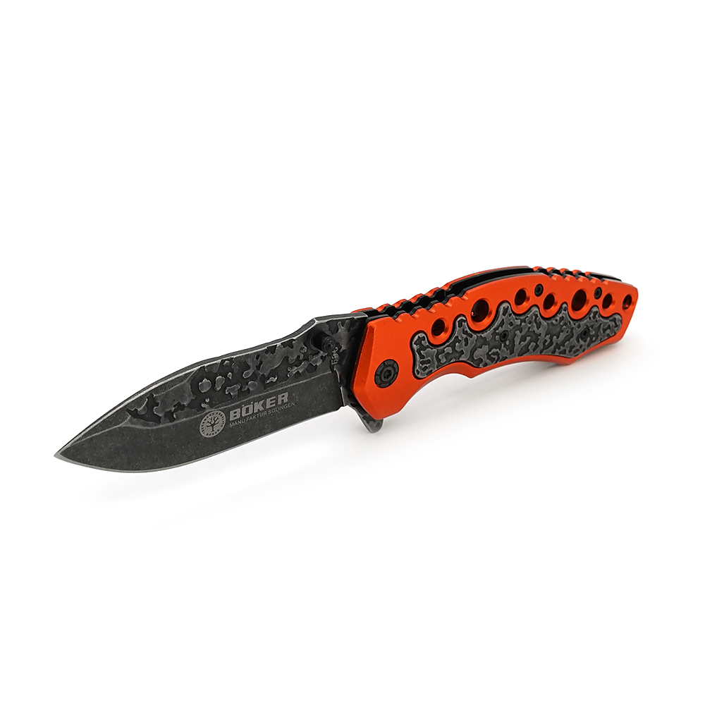 Ніж складаний Boker F96 з ручкою зі сталі та алюмінію (YUT_V10468)