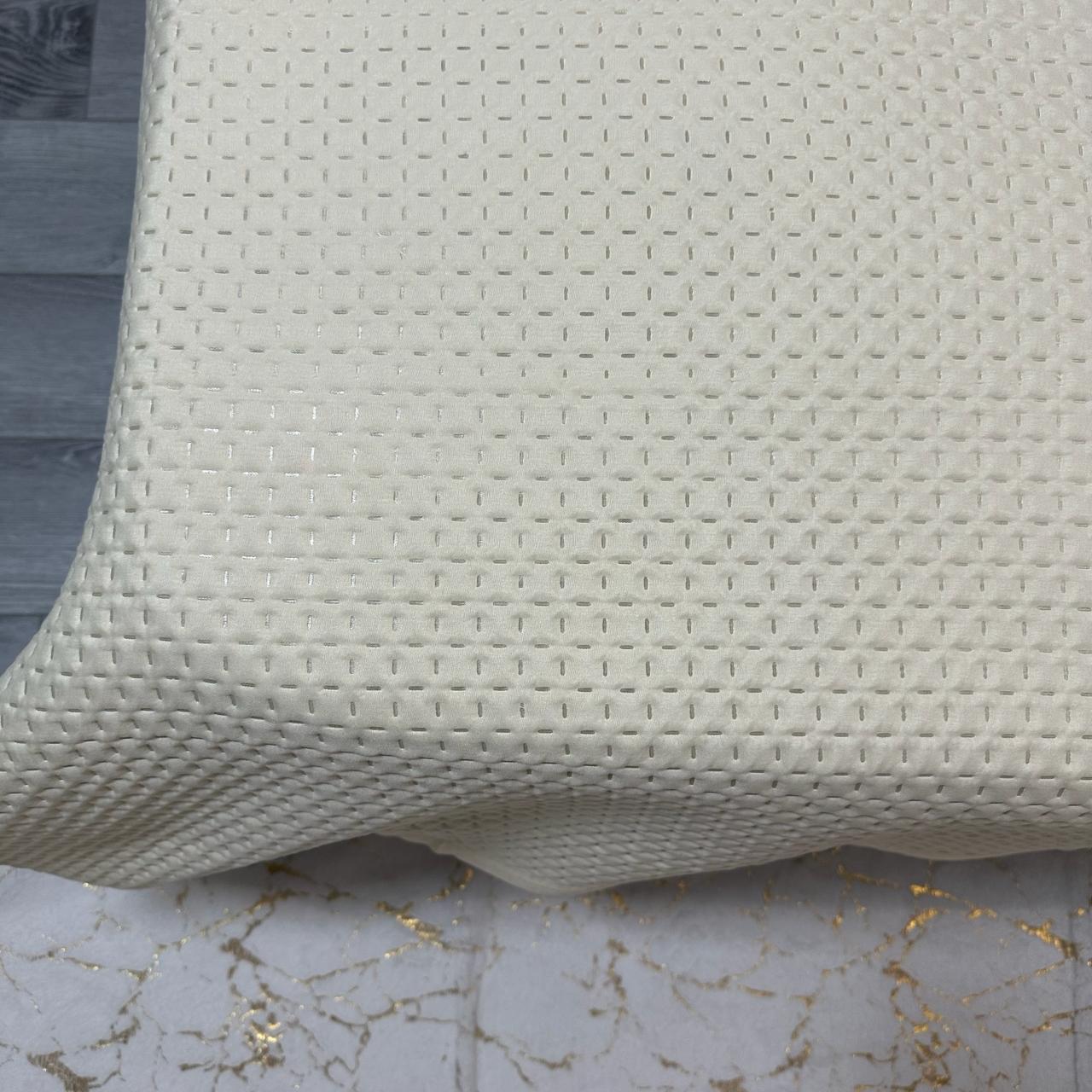 Покрывало на кровать евро 200x230 см Молочный (28796092) - фото 5 Покрывало на кровать евро 200x230 см Молочный (28796092) - фото 5