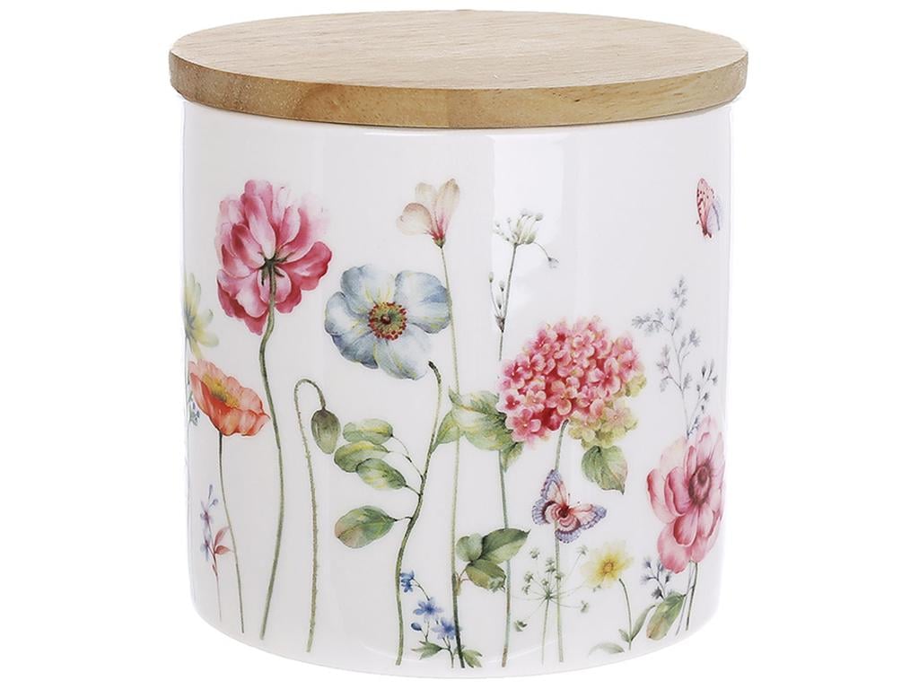 Банка фарфоровая Flower Garden для хранения 460 мл (BDI-K054)