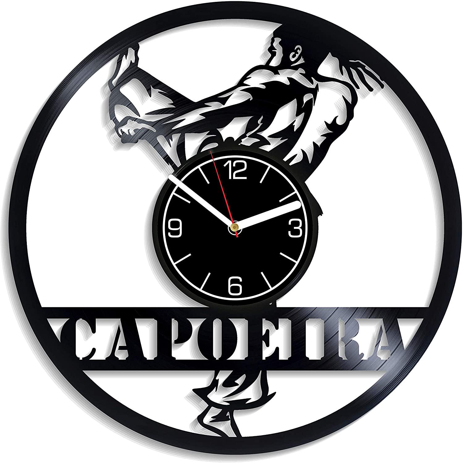 Часы настенные Капоэйра 2207 из виниловой пластинки