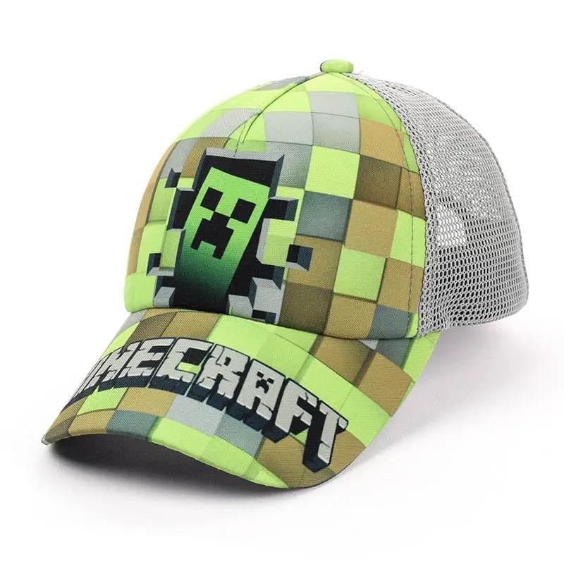Кепка детская Minecraft с ярким принтом