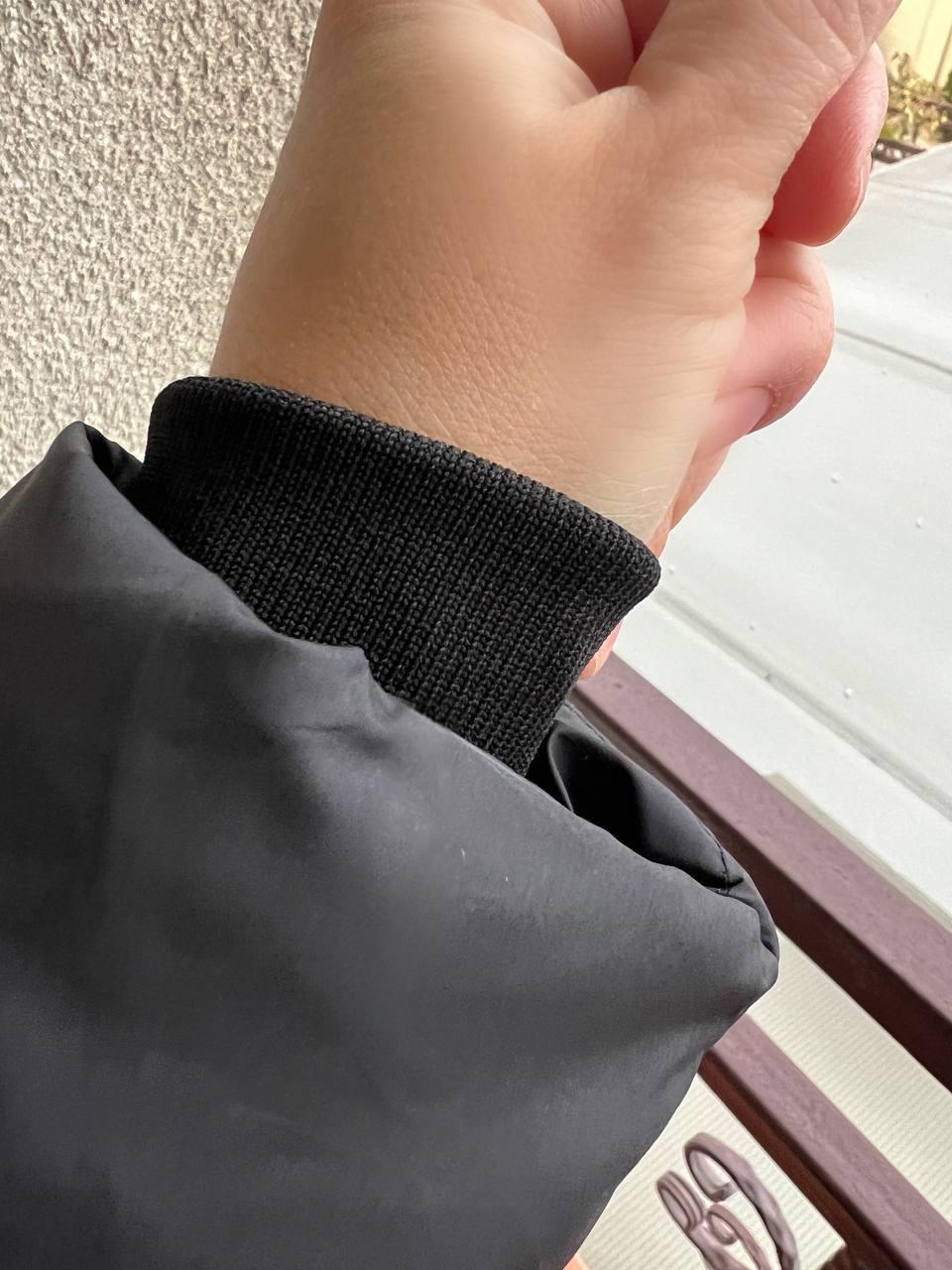 Куртка жіноча Lady Yep 9045 довга стегана з капюшоном пальто р. 46 Чорний (3084) - фото 6