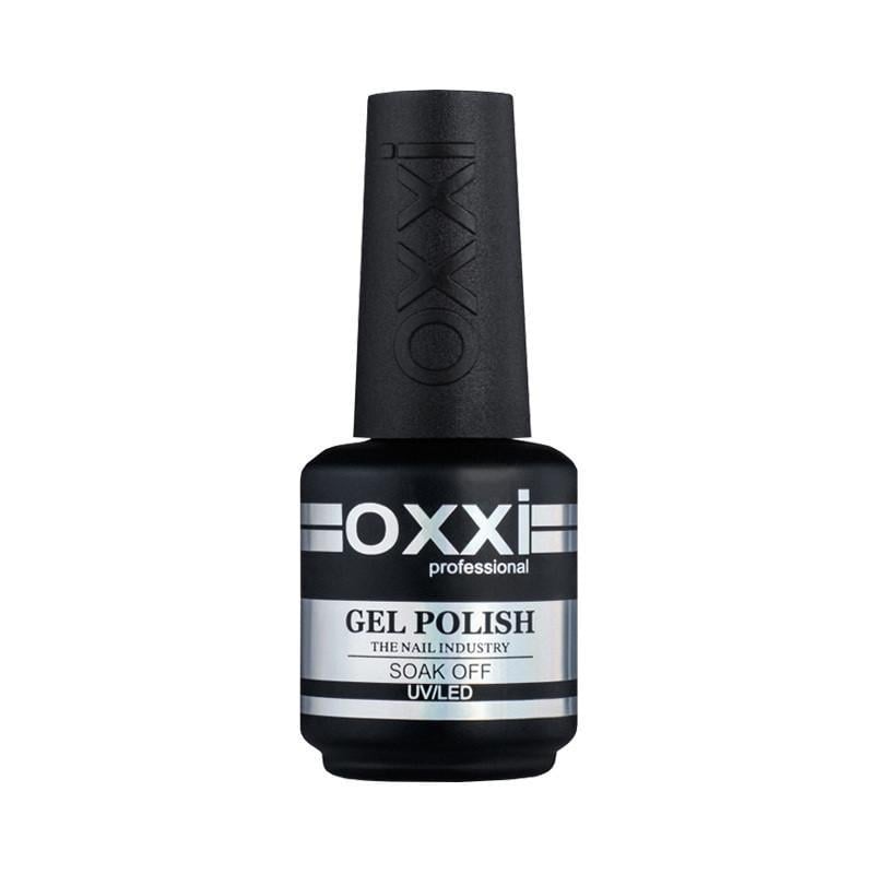 Топ для гель-лака без липкого слоя Oxxi Professional 15 мл Top Coat Crystal UV