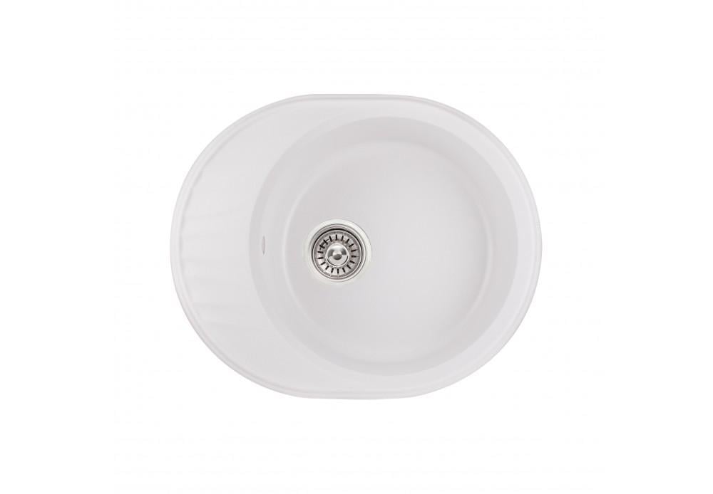 Кухонная мойка Q-tap CS 6151 White (QT6151WHI650)